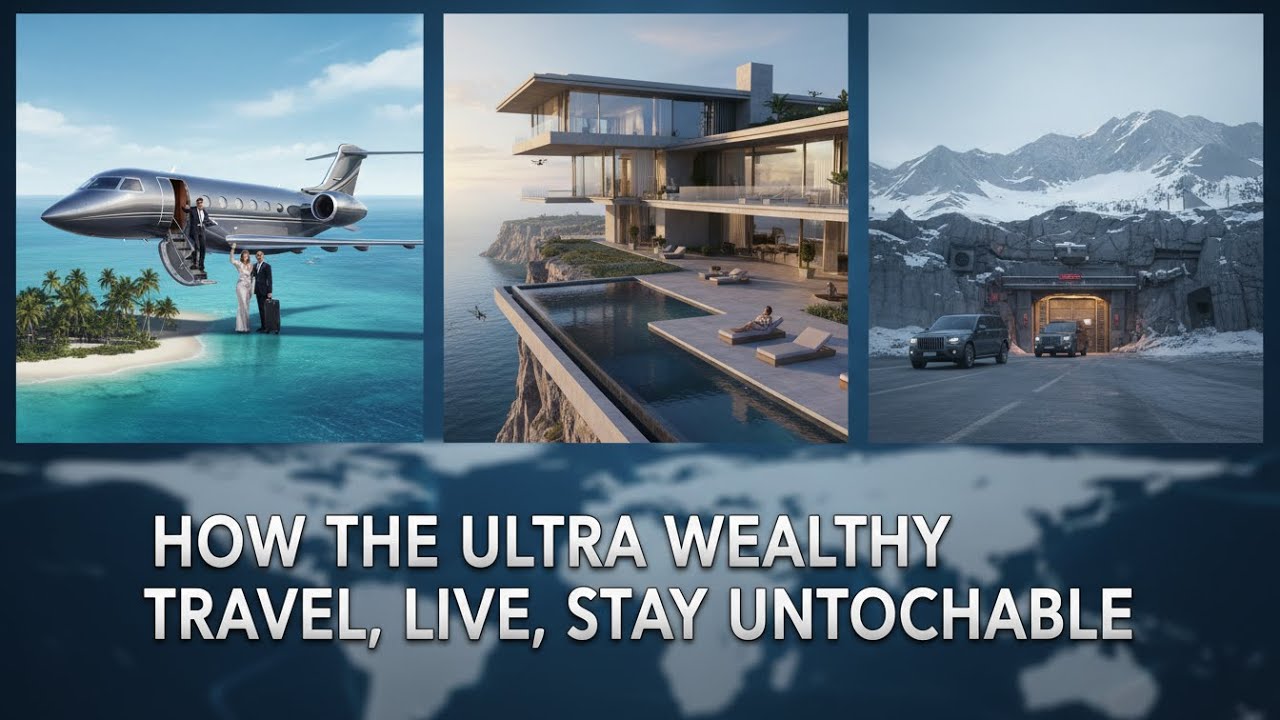 How the Ultra Wealthy Travel, Live, and Stay Untouchable  #richlifestyle #secrets #ultrarich