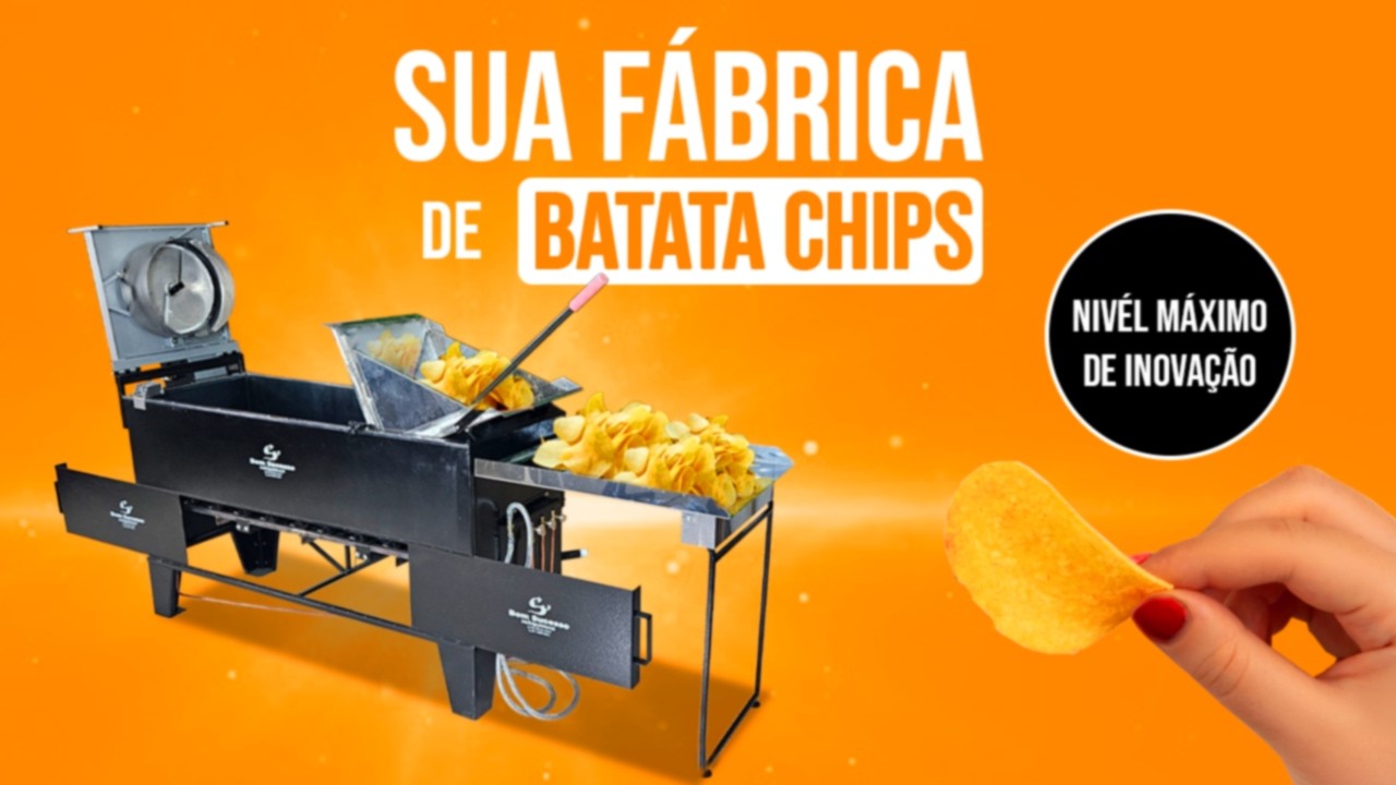 A SUPER MÁQUINA DE BATATA CHIPS - SUPER PREMIUM