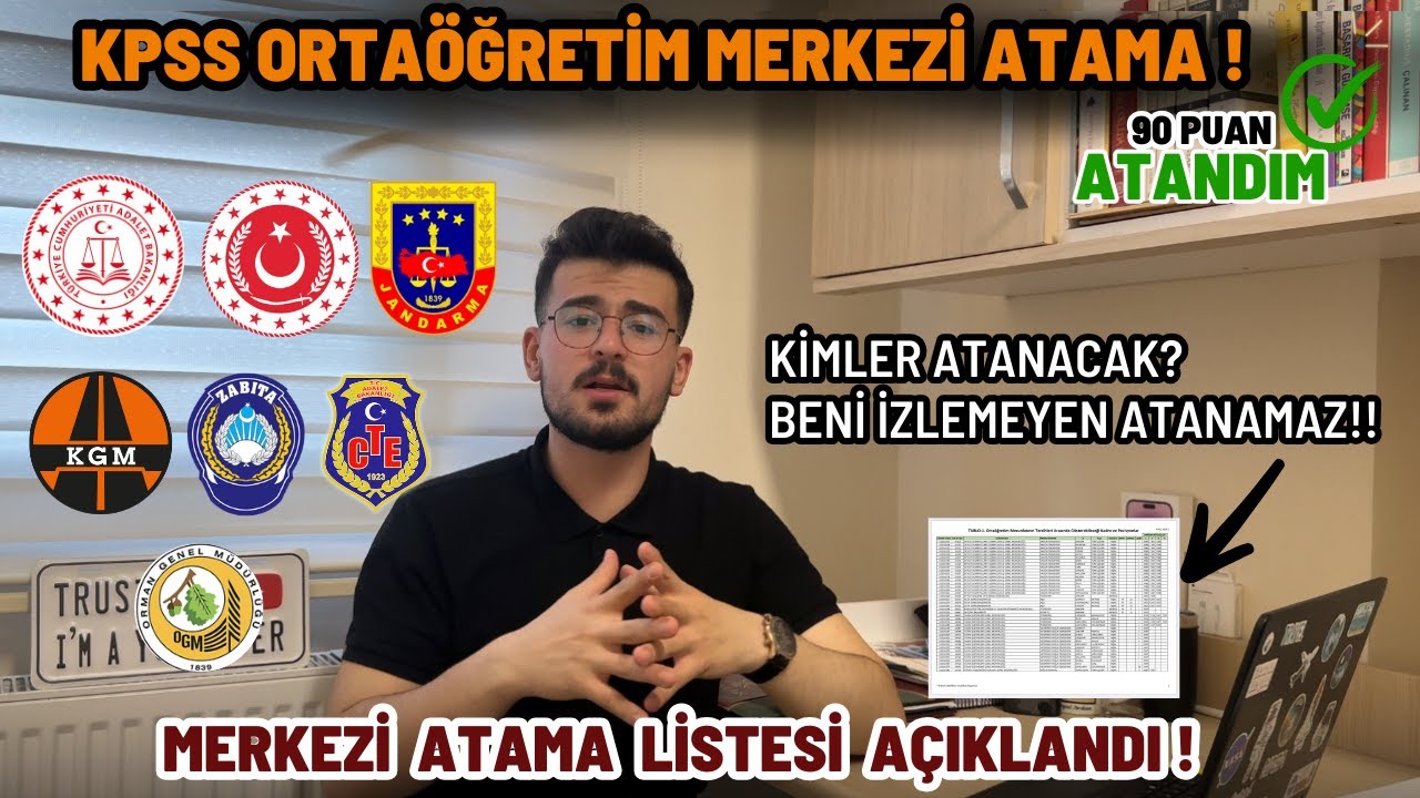 KPSS Ortaöğretim Atama Nasıl? | İzlemeden Tercih Yapma!