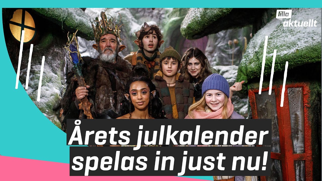 ÅRETS JULKALENDER AVSLÖJAD (Vi träffar skådisarna)