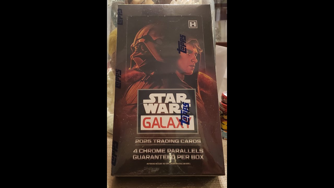 2025 Topps Star Wars Galaxy Chrome - Wow 6 Numbered Hits Including Big Auto #starwarscards