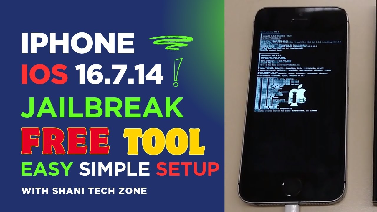 iOS 16.7.14 Jailbreak FREE 🔥 Easy & Simple Method | 100% Working (Step by Step)