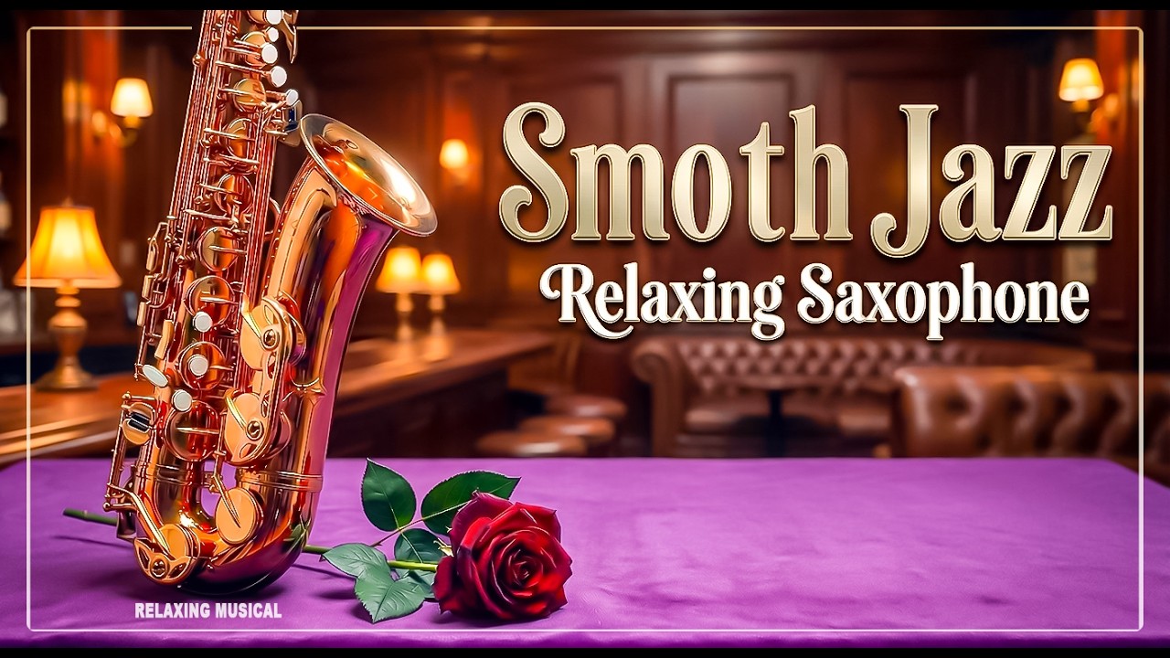 Smooth Jazz Saxophone Music - Cool Cafe Vibes • Relaxing Saxophone Instrumental