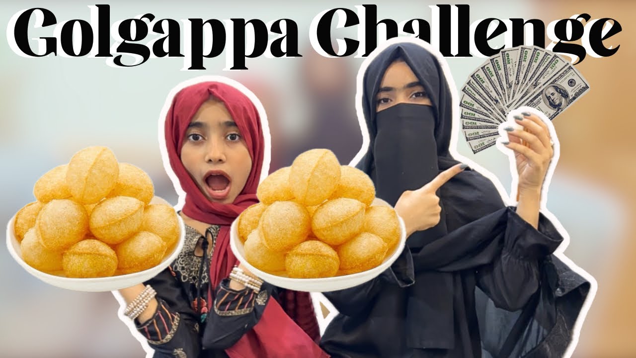 Golgappa Eating Challenge❤️ | kon jeetaa❓| peseyy kiskoo mileyy🤷‍♀️
