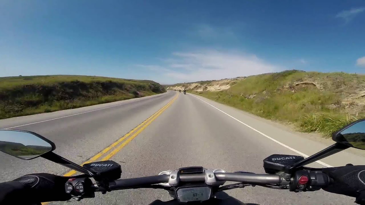 2016 DUCATI XDIAVEL in the COASTAL MOUNTAINS