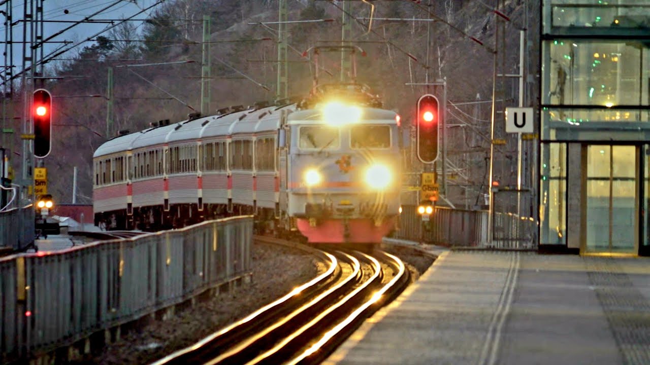 Tåg, Spårvagnar och Omledning runt Gamlestaden Station i Göteborg