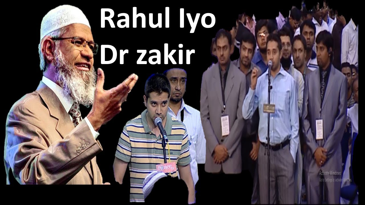 Doodii Cajiibka ahayd Rahul iyo Dr zakir (Wiil Aqoon badan islaamka uleh) Rahul's Final decision