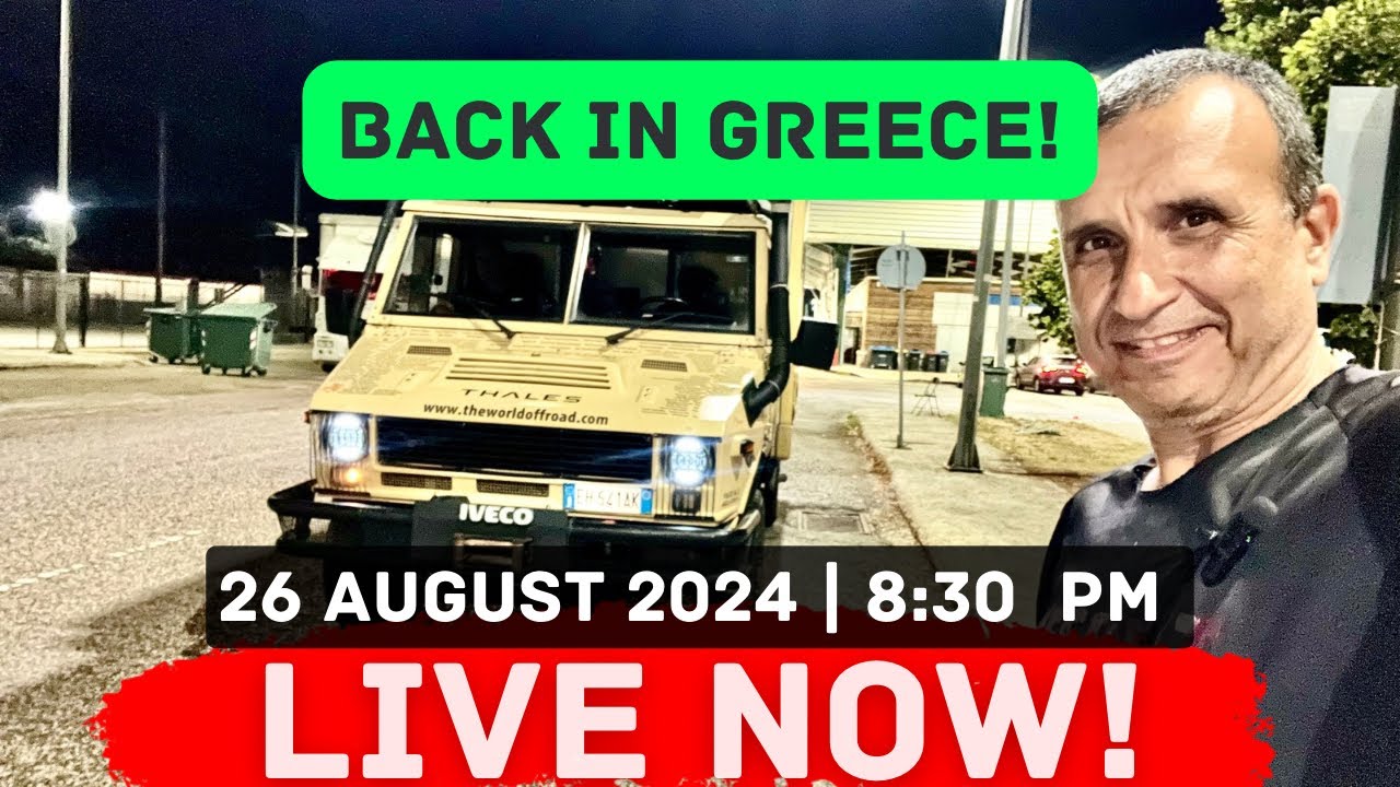 WELCOME TO GREECE! The Ultimate border crossing from Albania to our home country!