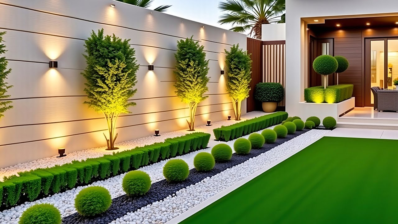 200 Trendy Garden Fence Designs & Backyard Garden Wall Ideas 2025 | Modern Home Exterior Designs
