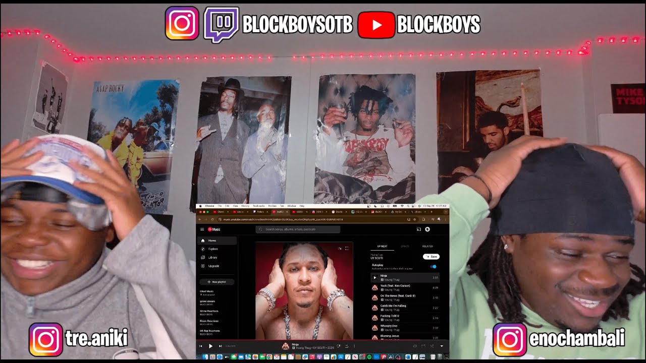 Young Thug - UY SCUTI - ALBUM REACTION
