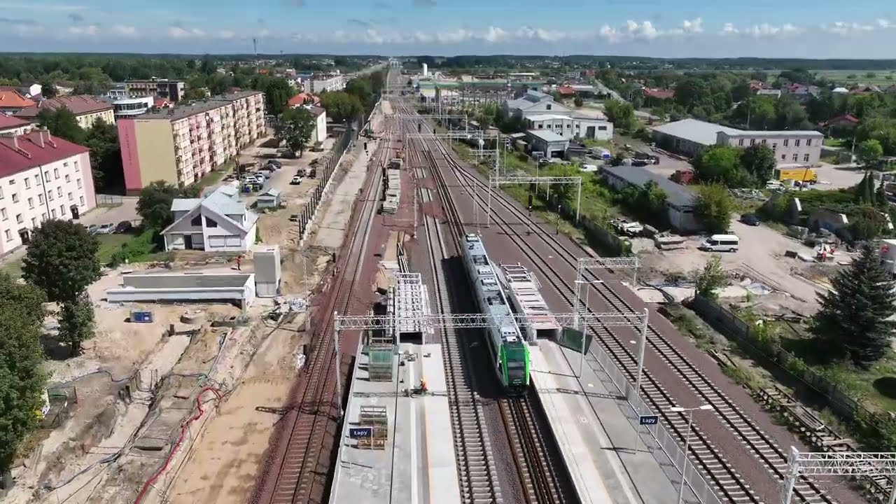 Rail Baltica: Łapy & Białystok. Sierpień 2024