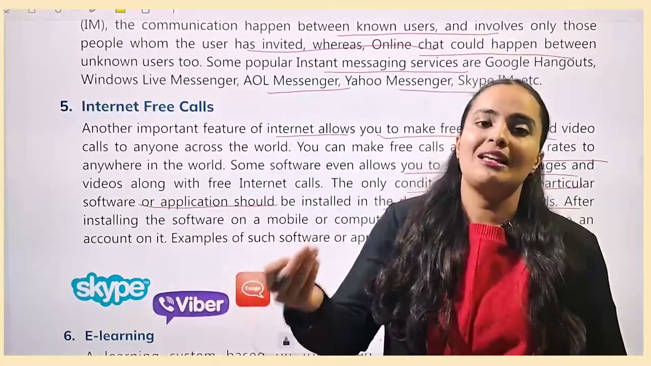 Computer Class 6 Chapter 8 Internet Services
