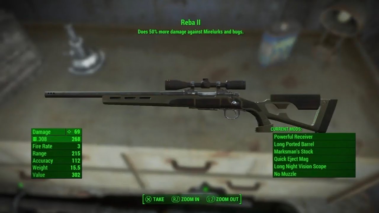 "Reba II" sniper location | fallout4