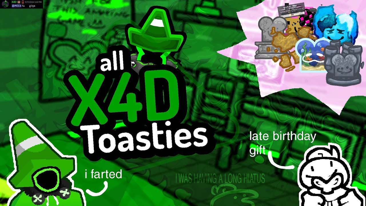 All X4D Toasties | Roblox - Find The Toasties [344]