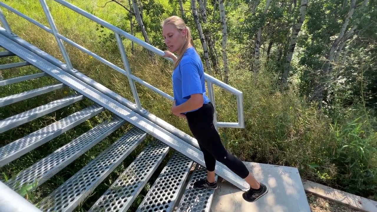 Lacombe Moves| Training on Westview Stairs