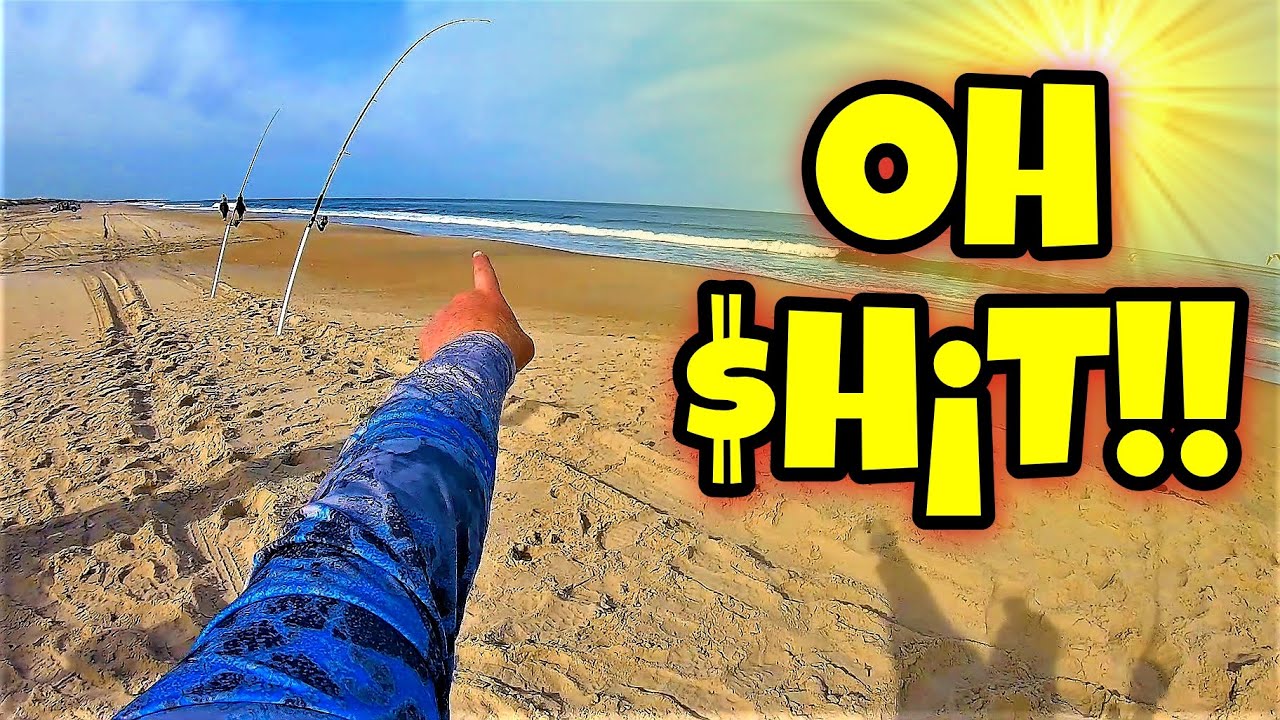 Surf Fishing Cape Hatteras OBX 2022 (I LOVE THIS PLACE!)