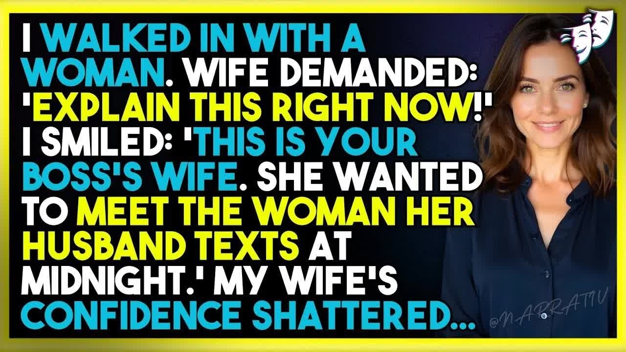 I Brought A Woman Home—Wife's Panic Turned To TERROR When She Recognized Boss's Wife!