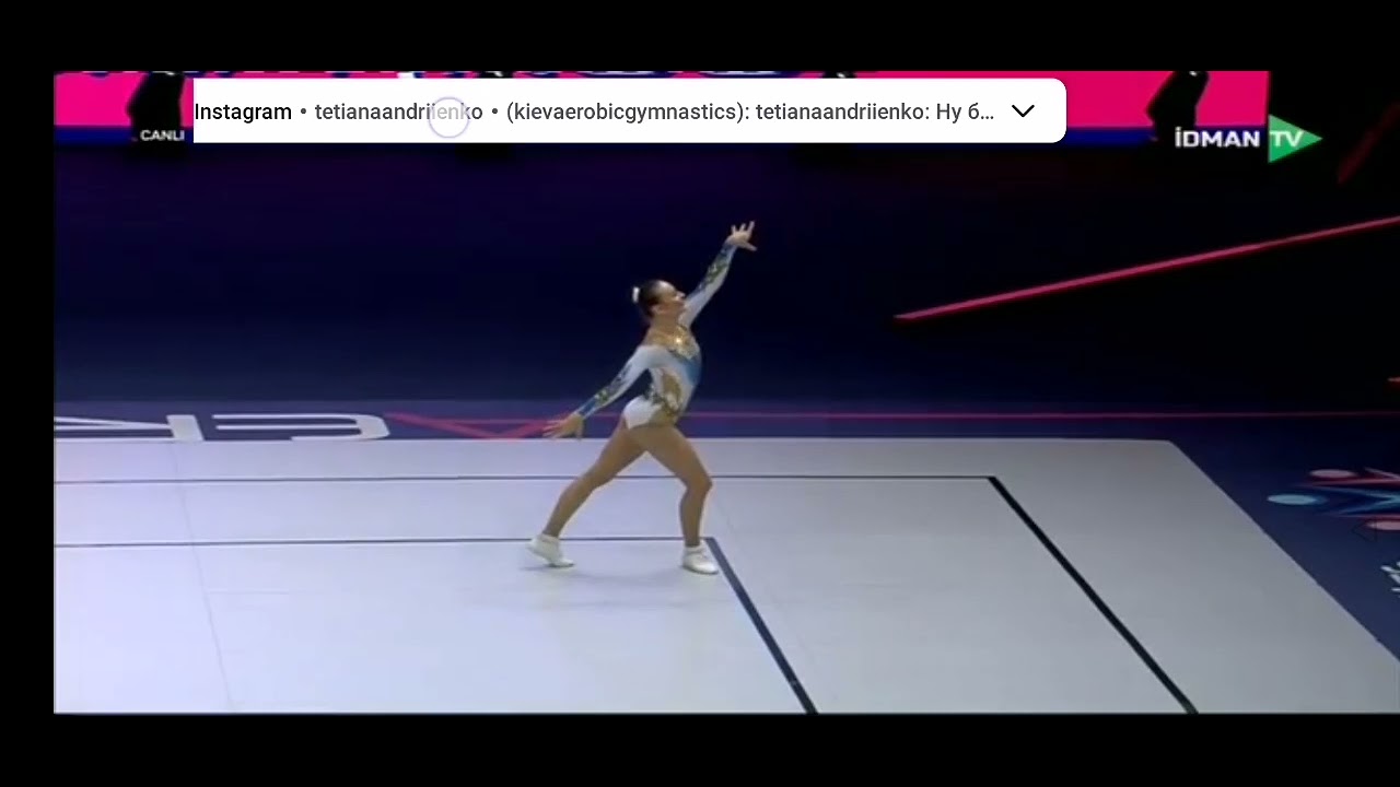 Teodora CUCU aerobic gymnastics 2021 Baku Championships