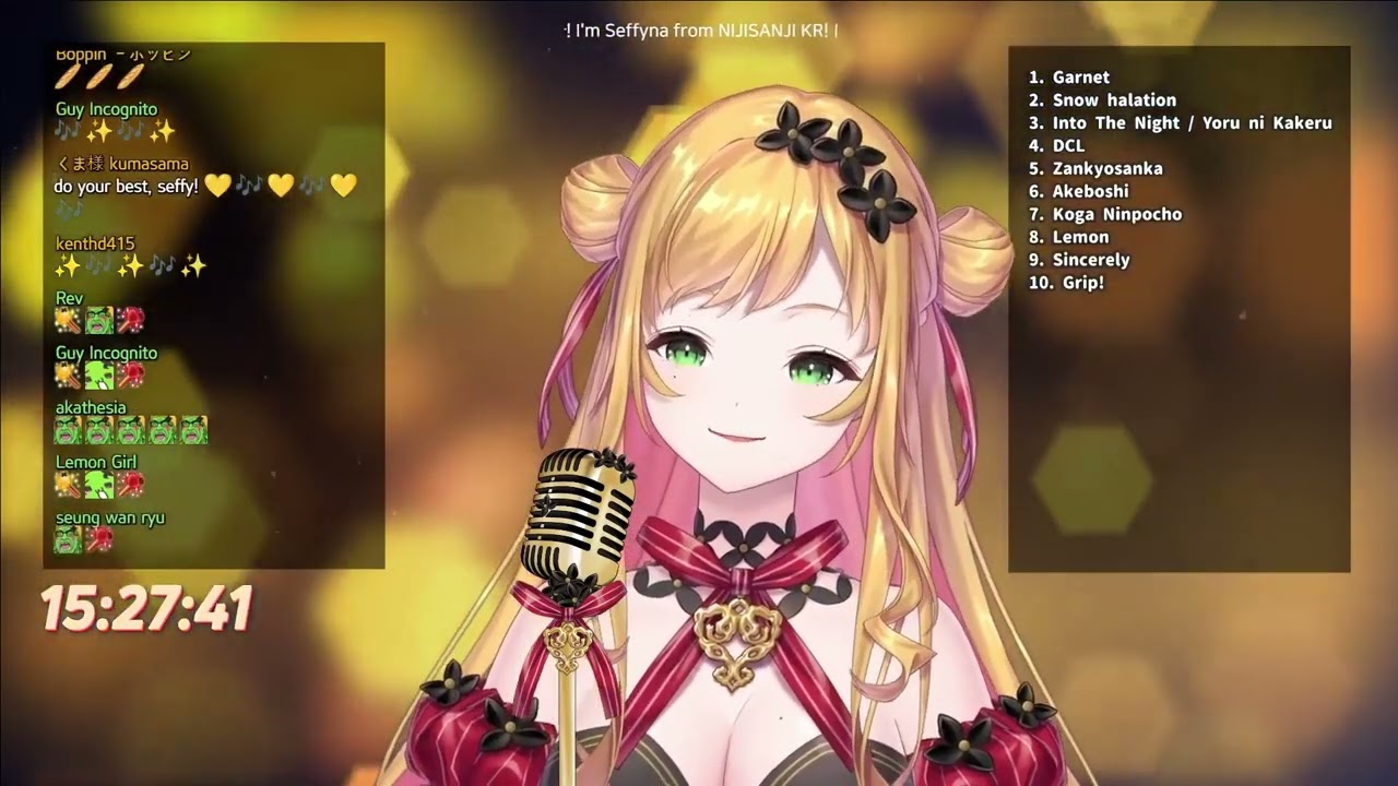 Seffyna sings Grip! / Every Little Thing (InuYasha Opening)【NIJISANJI KR】