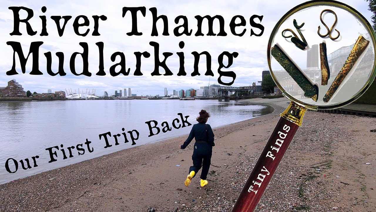 Our first Trip Back Mudlarking The Thames - Tiny Finds!