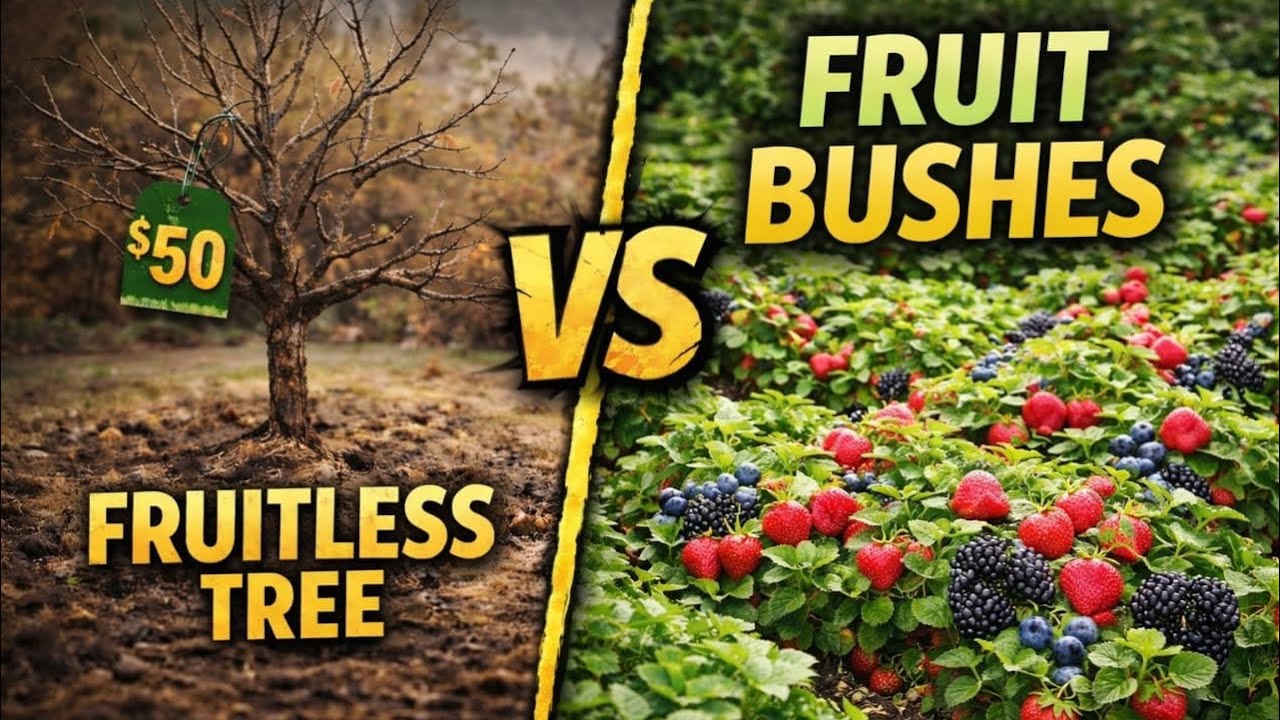 I Wasted 3 Years on Fruit Trees , These 9 Bushes Produce Faster