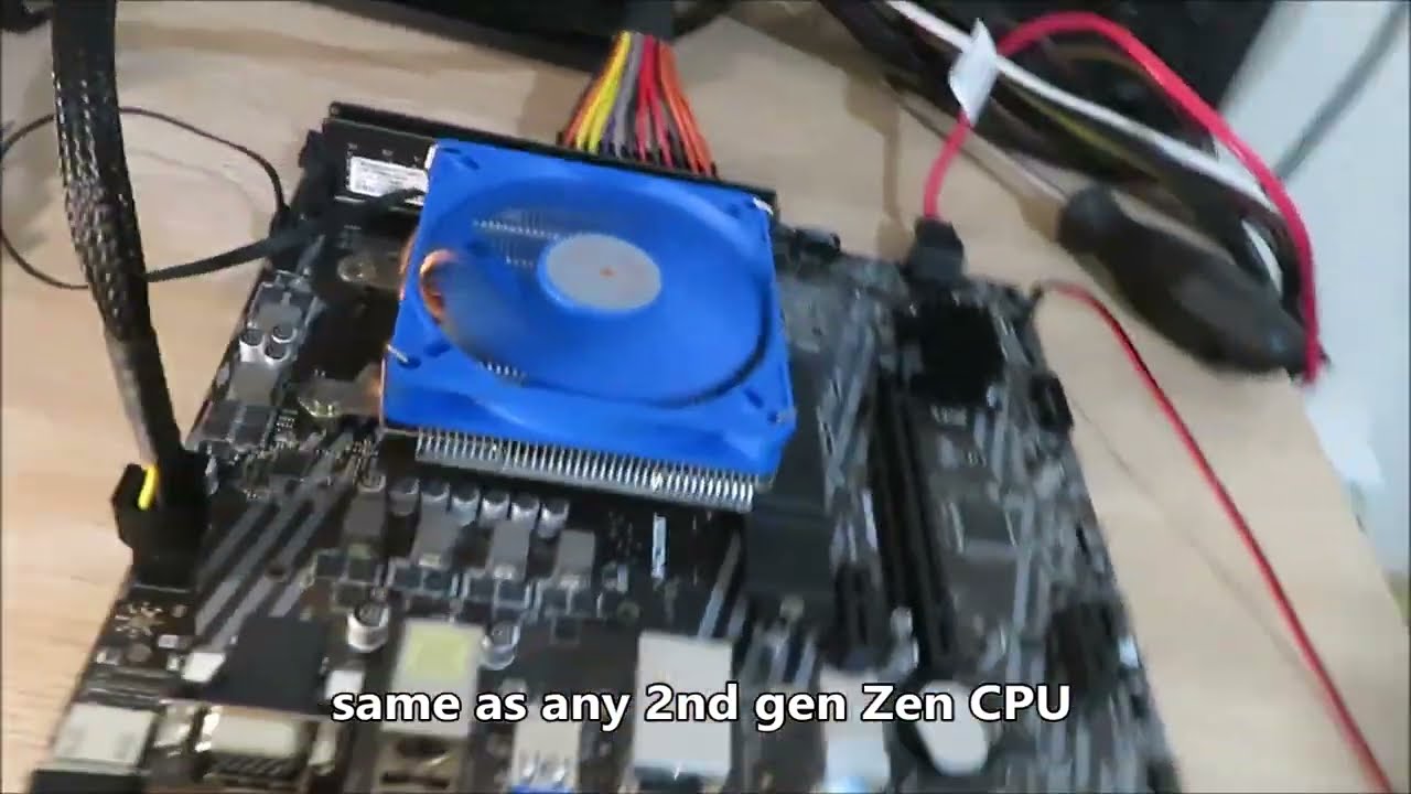 A520 motherboard and Ryzen 2200g 2nd Gen CPU Compatibility