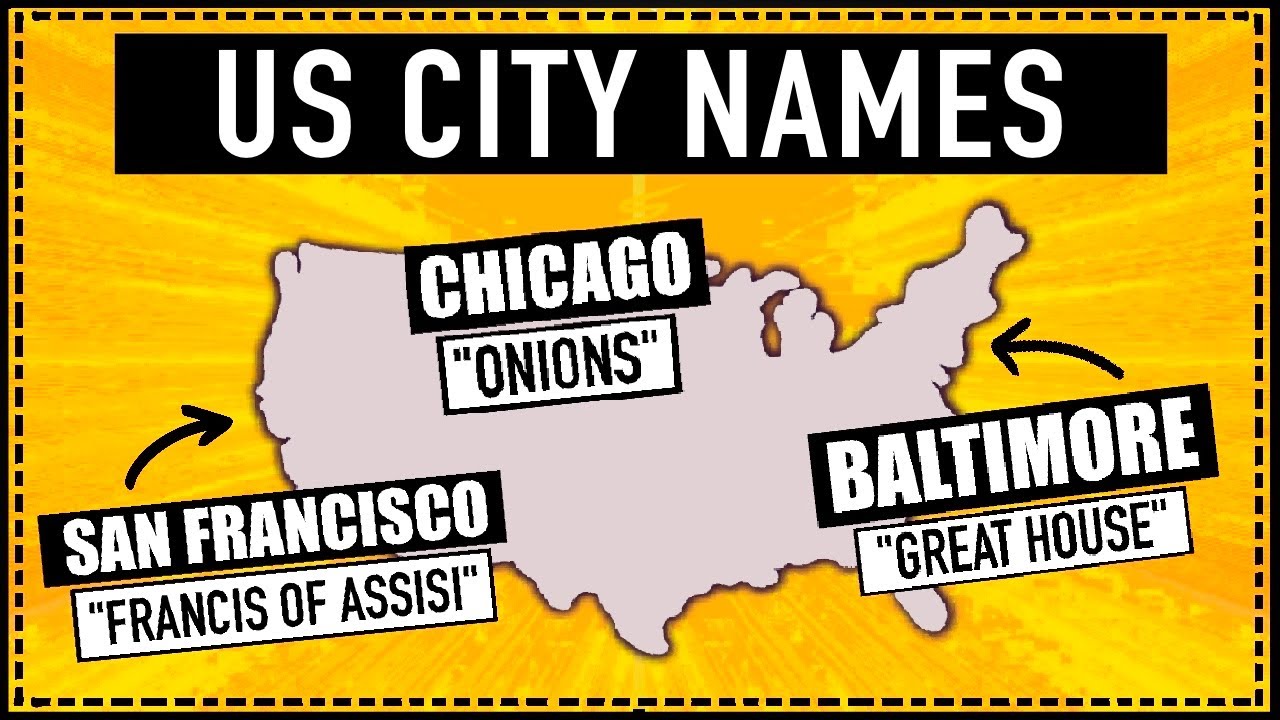 Why American Cities Have Weird Names