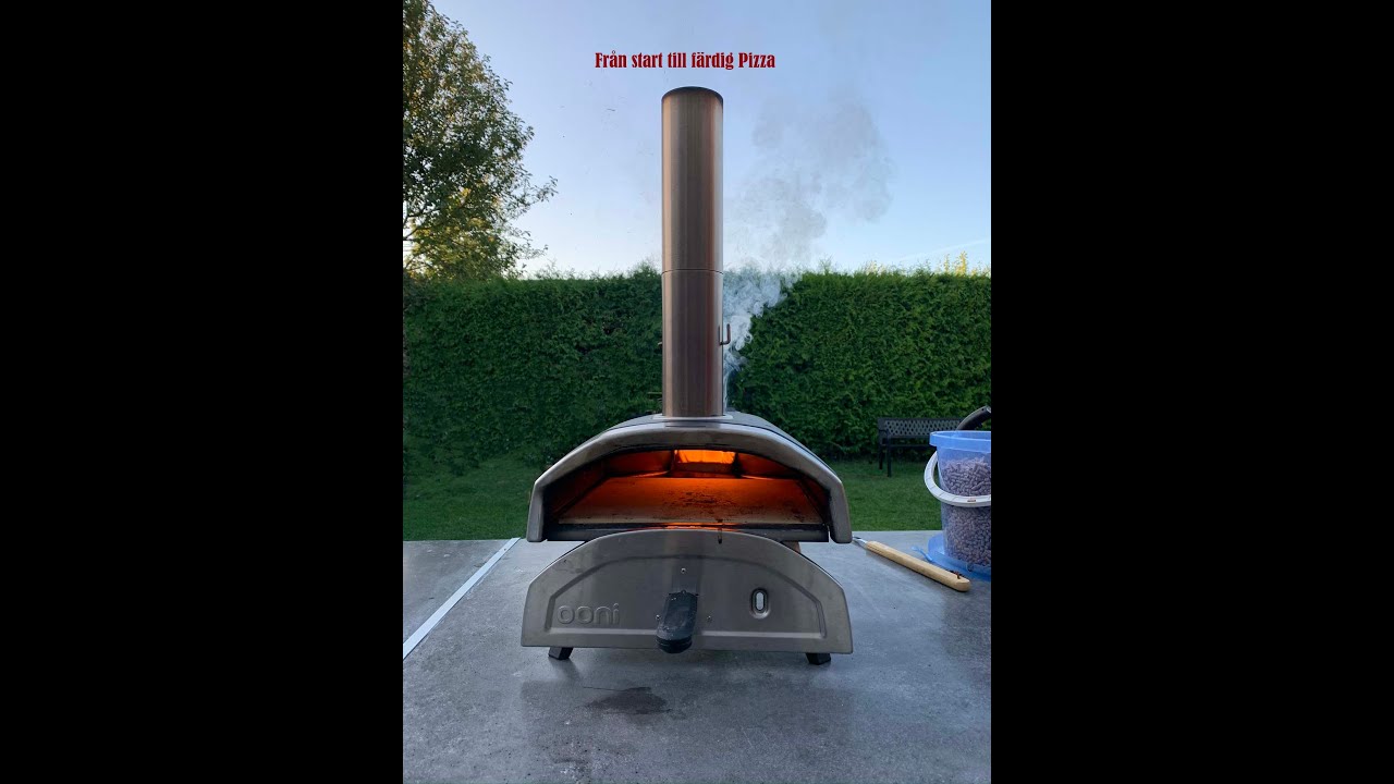 Starta Ooni 4 och göra en pizza