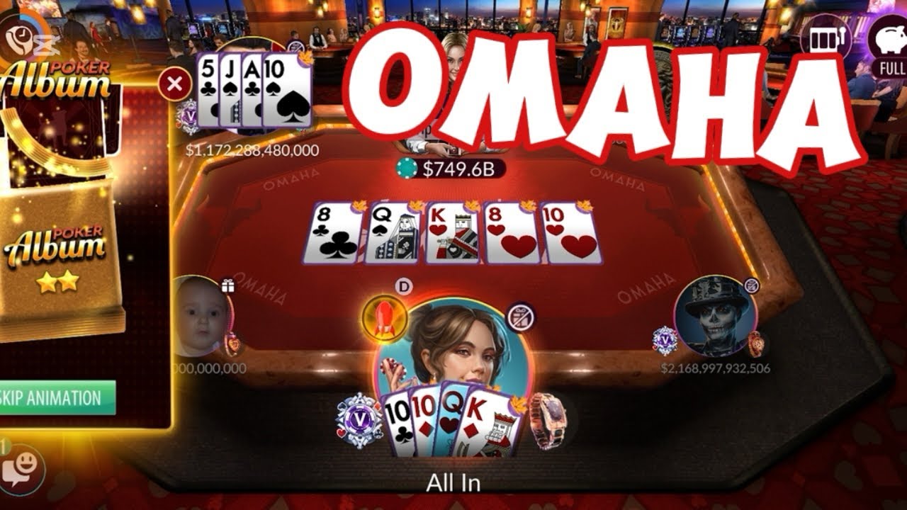 OMAHA UNLIMITED! Zynga Texas Hold’em Poker