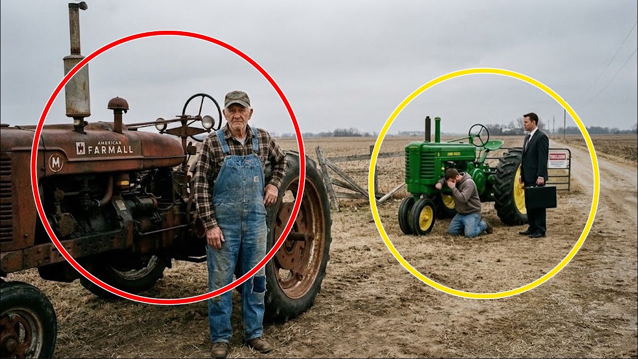 A Paid-Off Tractor Meant Survival… While the Bank Took the Neighbor’s Farm