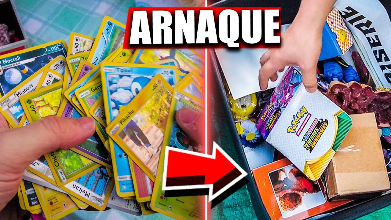 j'ai DÉNICHÉ des CARTES POKÉMON dans 2 BROCANTES GÉANTES ! (Display ?)