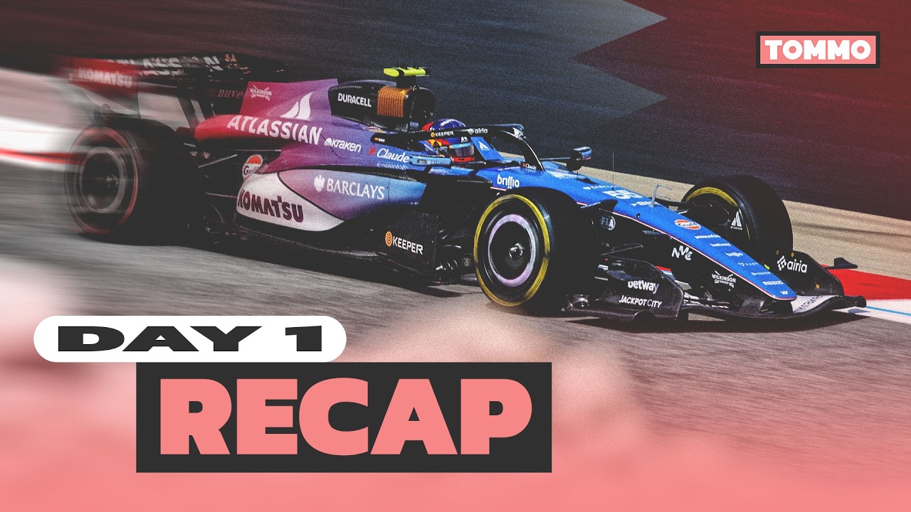 2026 F1 Pre-Season Testing Day 1: Everything You Need To Know.