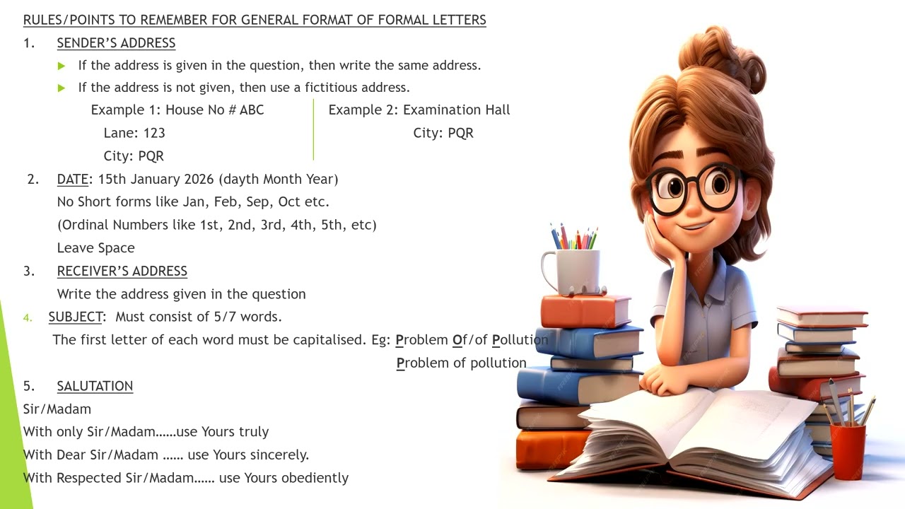 Formal Letters X 2