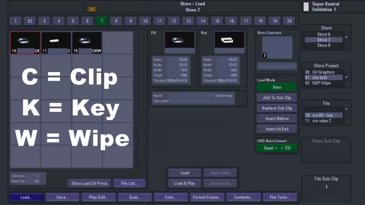 GV Kahuna Clip Wipe Tutorial
