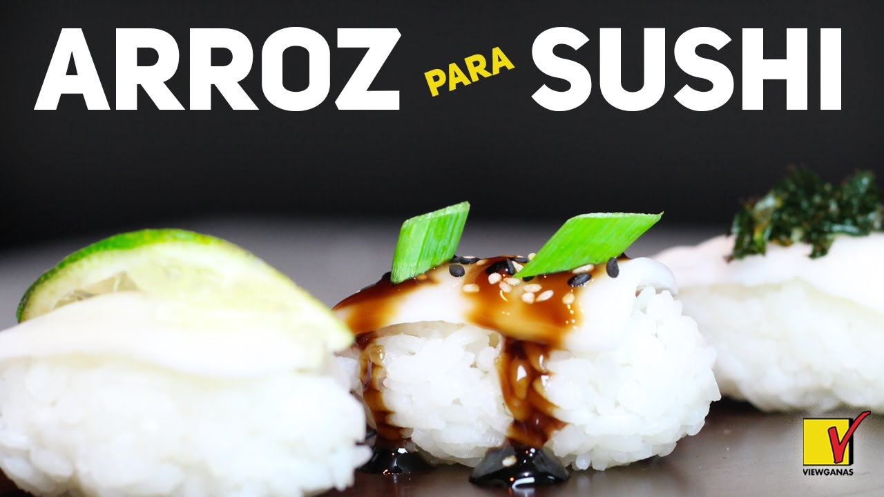 ARROZ PARA SUSHI | FA&Ccedil;A EM CASA COM A SUA PANELA COMUM | VIEWGANAS Xpress