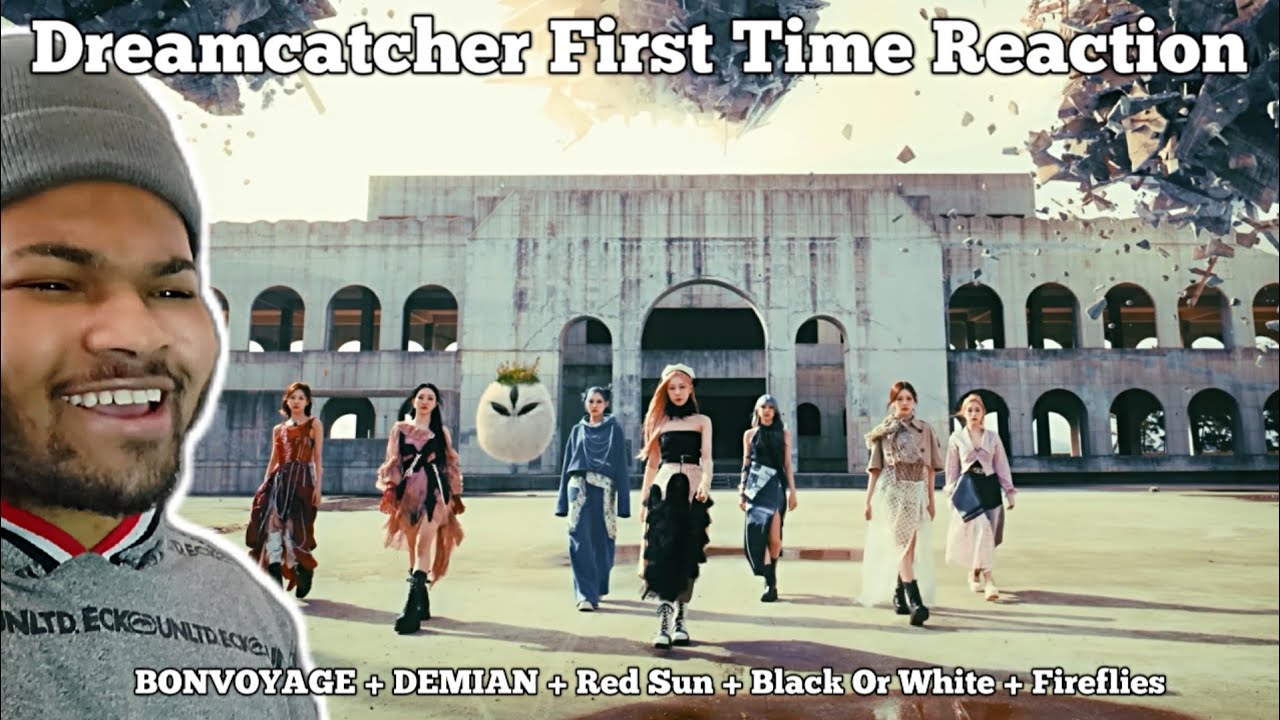 REACTING TO MORE Dreamcatcher!! BONVOYAGE + DEMIAN + Red Sun + Black Or White + Fireflies