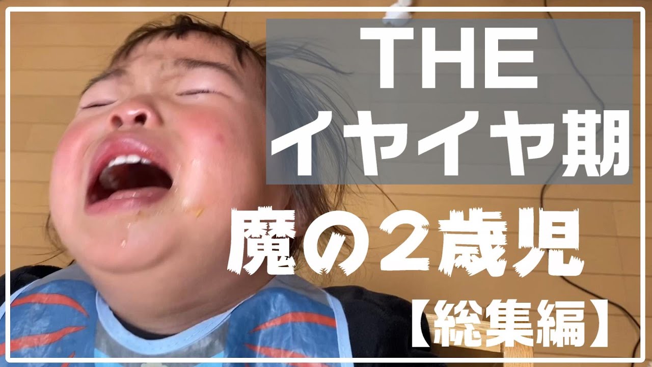 【音声注意】魔の2歳児のイヤイヤ期　思い通りにいかないと…