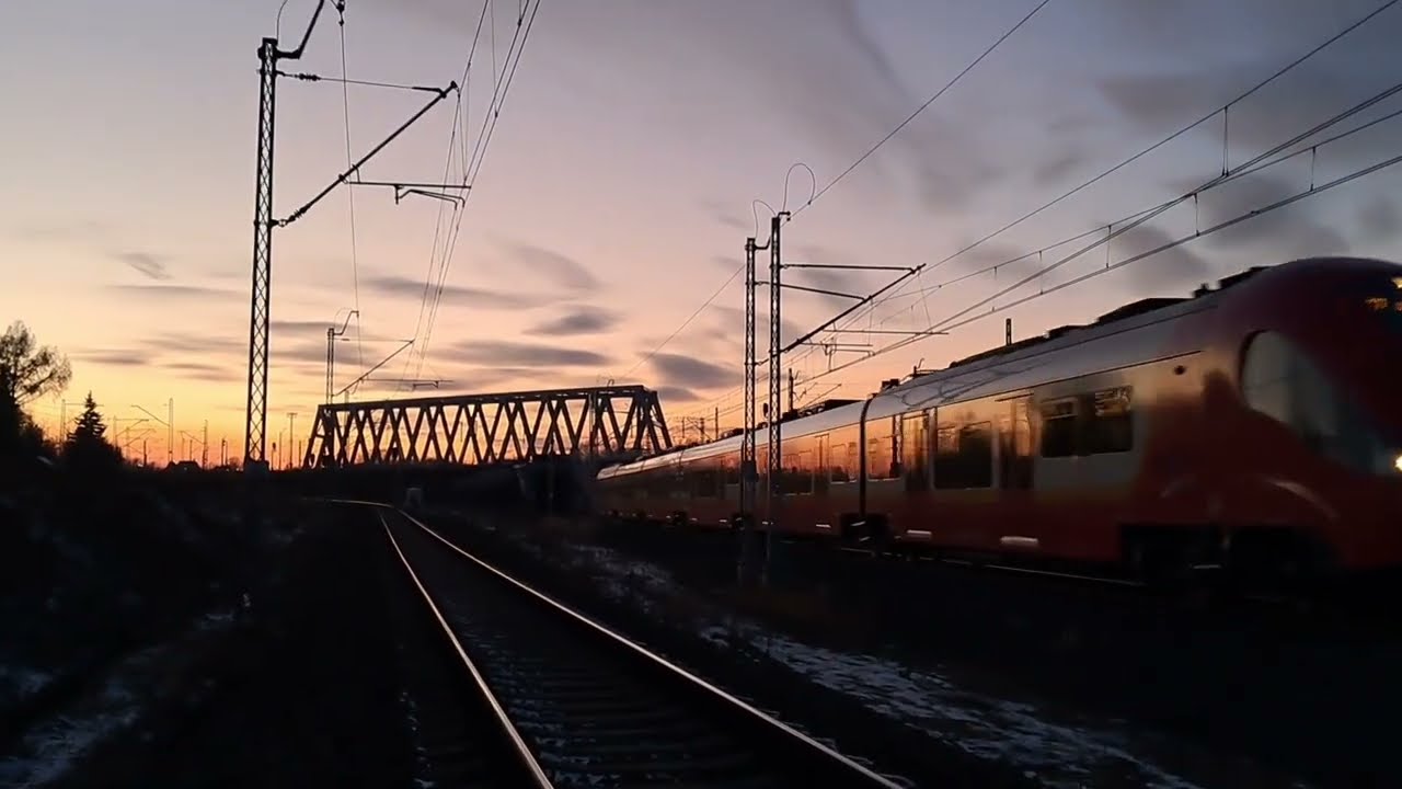 Електропоїзд 27WE-008 на дільниці Warszawa Włochy-Warszawa Zachodnia