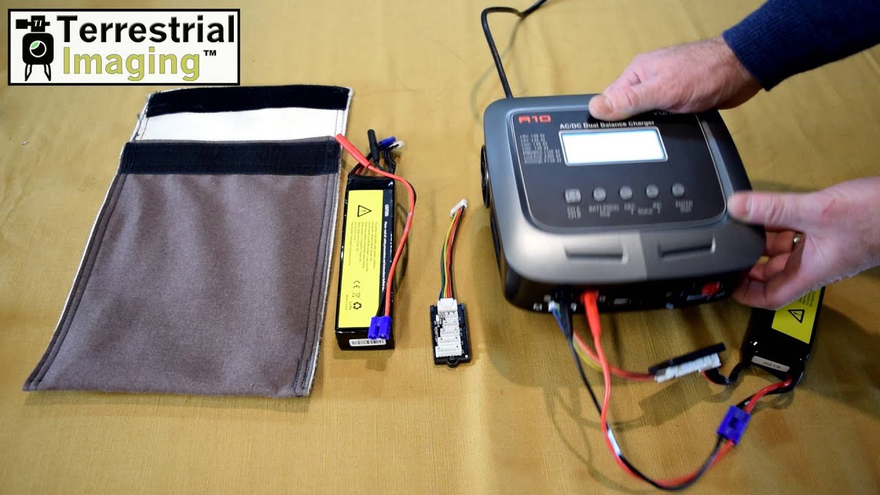Yuneec Tornado H920 Battery Charging Tutorial by Terrestrial Imaging