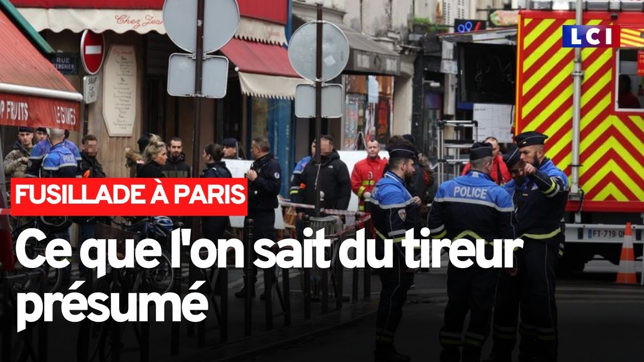 Fusillade mortelle à Paris : ce que l'on sait du tireur présumé