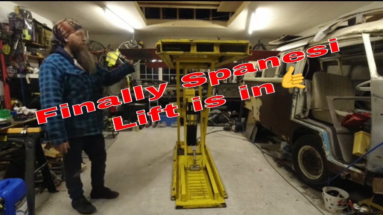 Epic  Workshop Upgrade EP 04 FINALLY GET SPANESI LIFT IN THE WORKSHOP.
