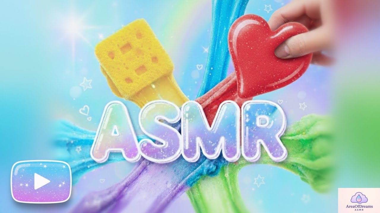 Ultimate ASMR🫧Compilation: Relaxing No Talking Deep Sleep🌙with Slime,Sand painting🎨and Water Sounds🩵