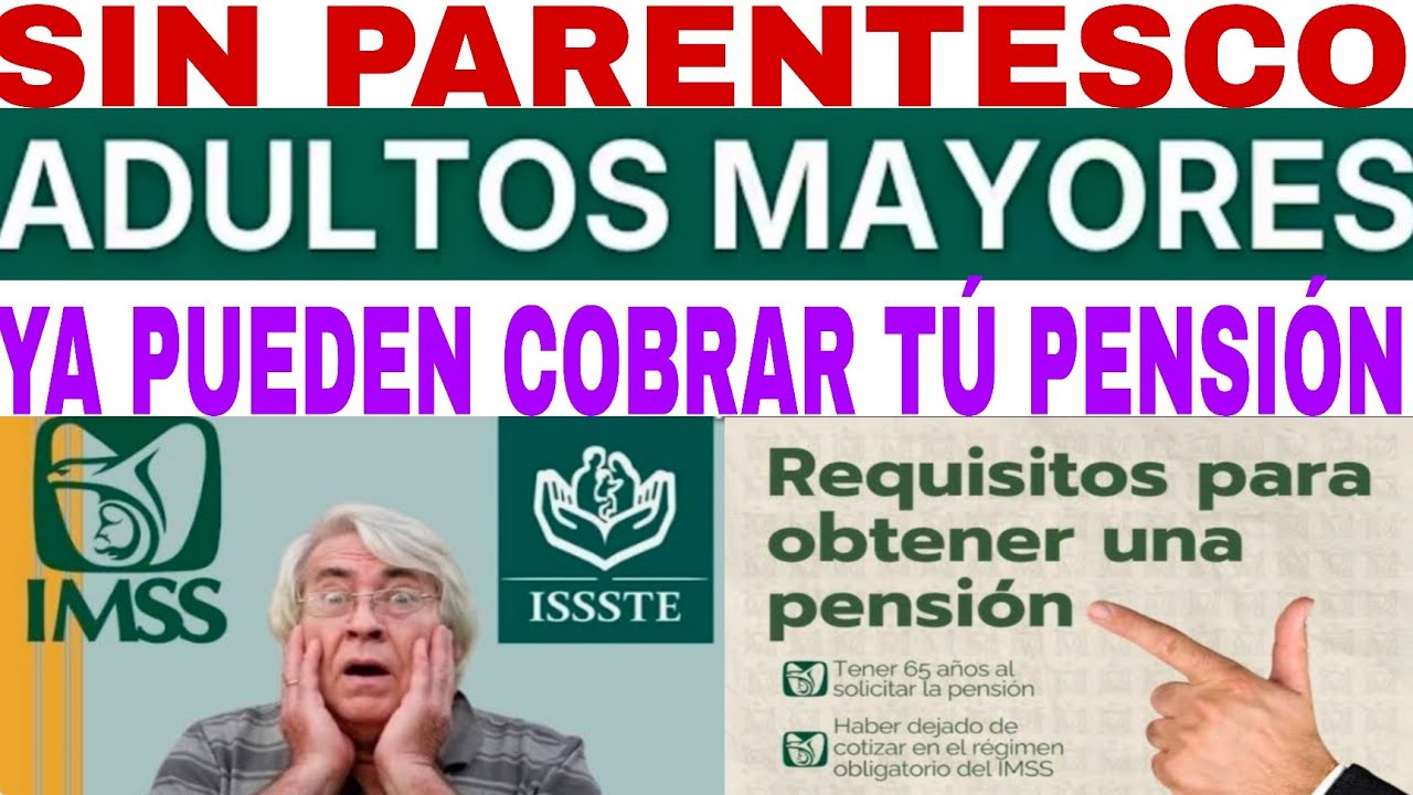 SIN PARENTESCO NUEVA PENSIÓN USTED PUEDE SOLICITAR NUEVA PENSIÓN IMSS ISSSTE DEL DIFUNTO SCJN.