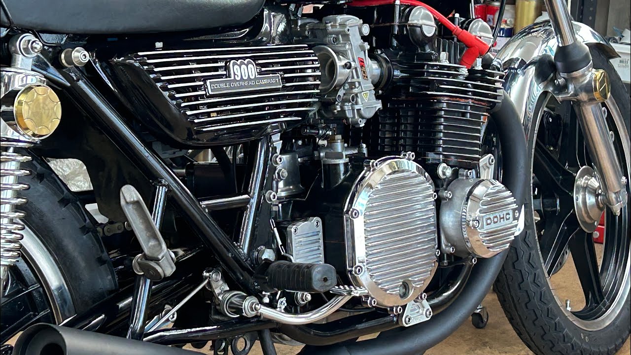 Z1 KAWASAKI OH ヨシムラST2 始動画