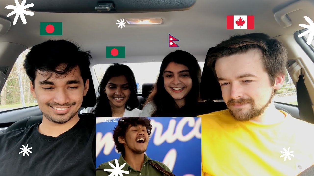 MY INTERNATIONAL FRIENDS REACT TO ARTHUR GUNN'S SONGS! VOTE FOR ARTHUR GUNN