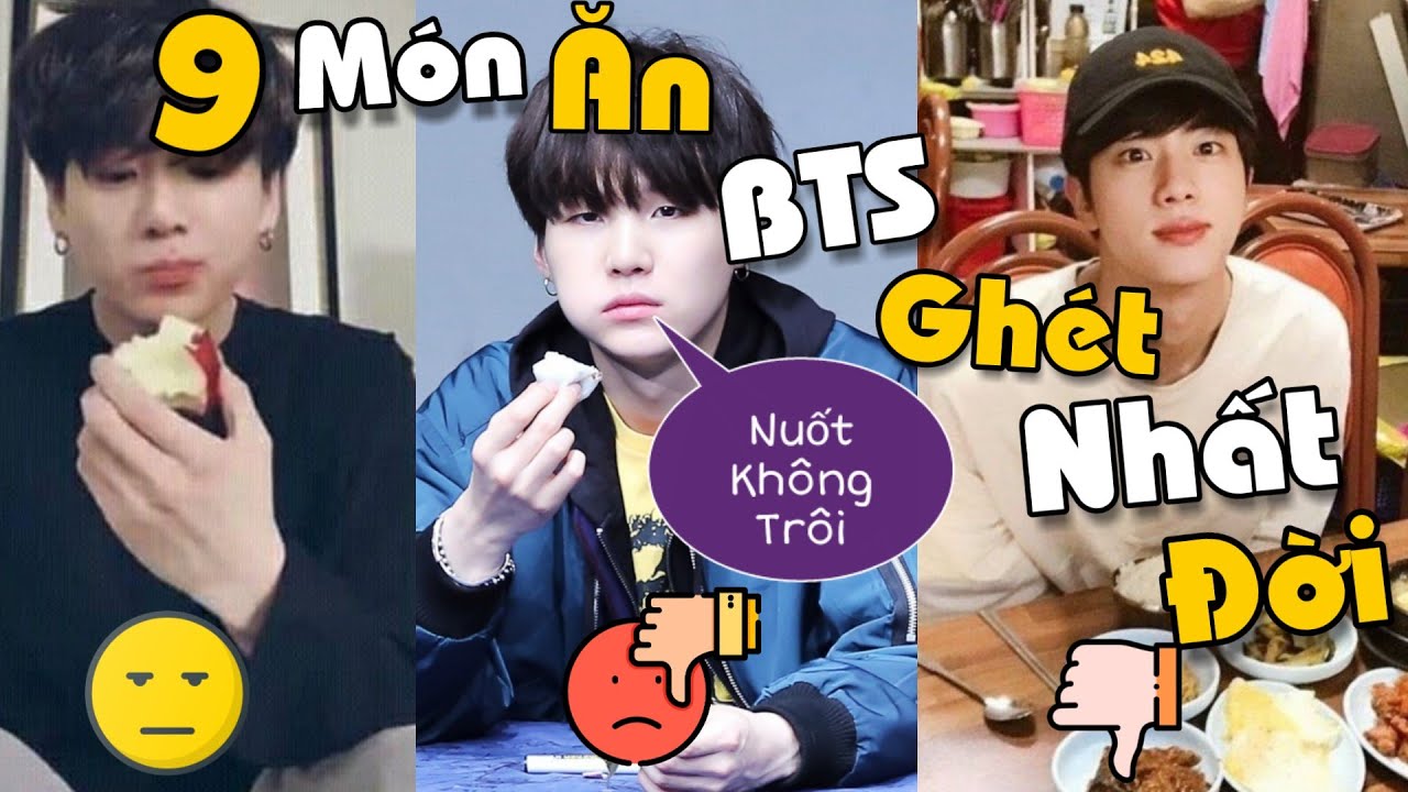 9 Foods BTS Hates Most In This Life
