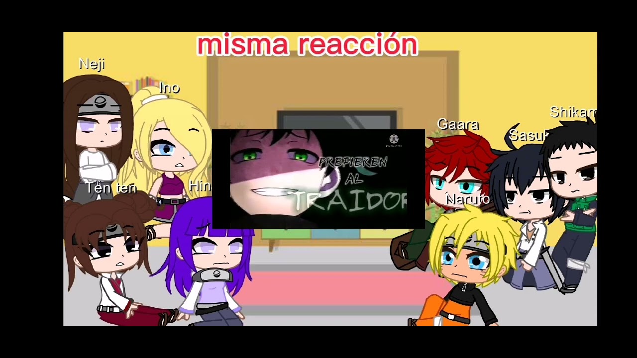 Los amigos de Naruto reaccionan a 