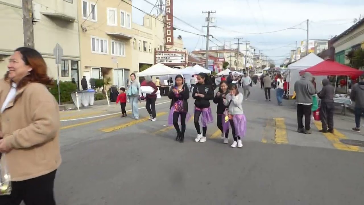 San Francisco's Richmond District Lunar New Year Good Luck Parade & Night Market 2026 stroll.