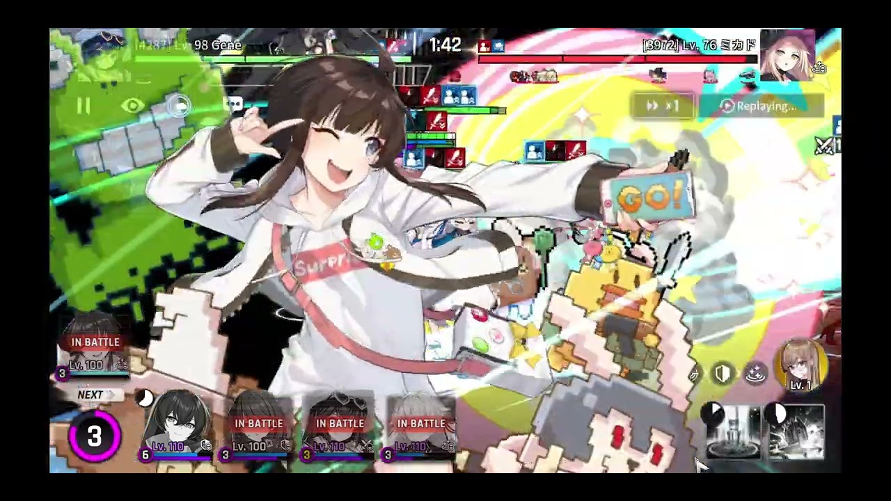 CounterSide Ranked  PVP match 395
