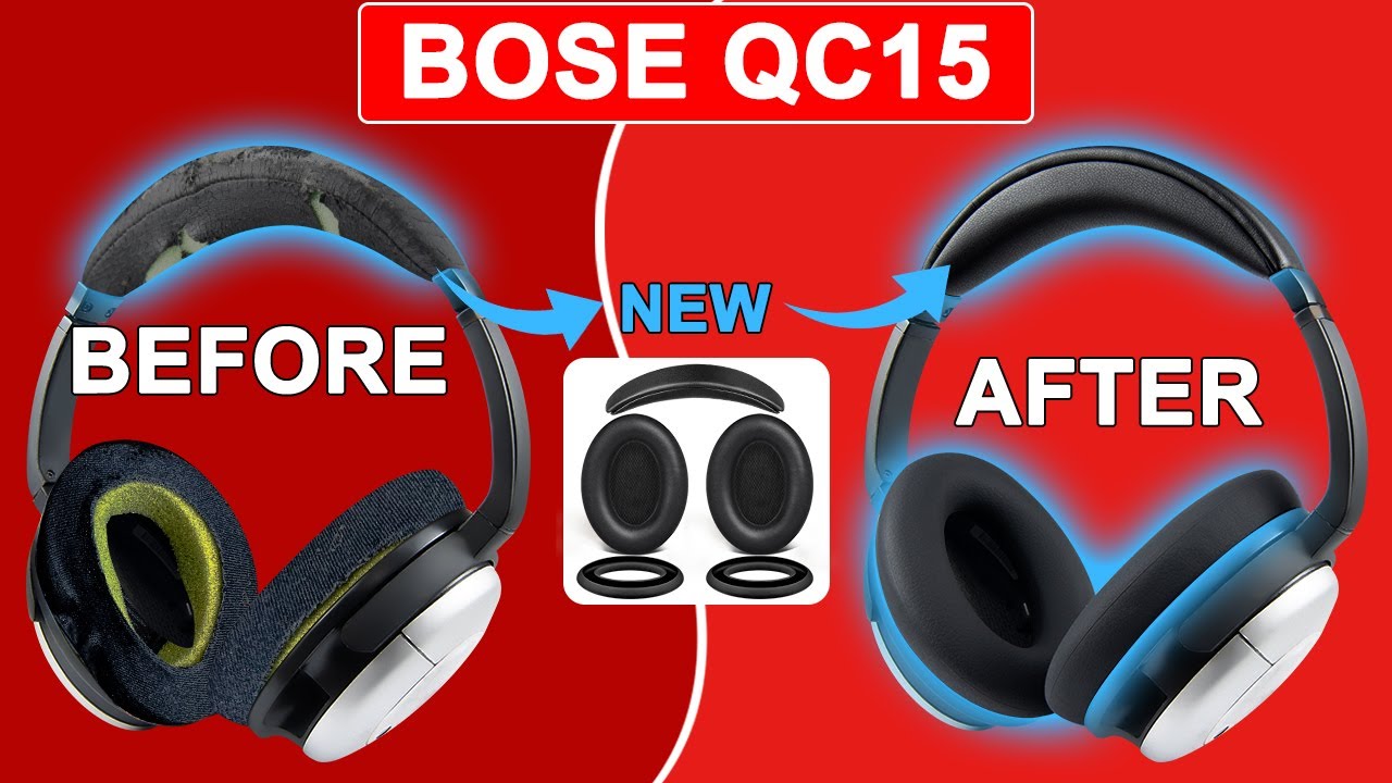 SOULWIT&reg; | How to Replace Bose QC15 Earpads and Headband | Repair Parts Kit